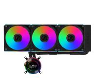Lian Li HydroShift II LCD-C 360CL ARGB Black 3x120mm - 1486793 - zdjęcie 1